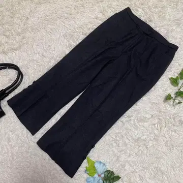 컨디션 최상 레리안 캐주얼 팬츠 그레이 크롭 센터라인 9 M