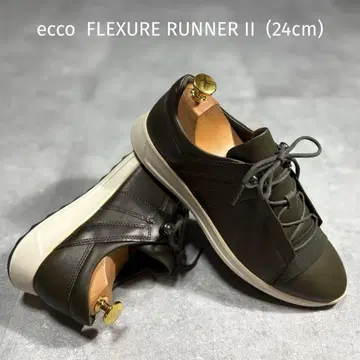 [ 미사용품 ] ecco 에코 플렉스처 러너 II 24cm