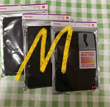 유니클로 HEATTECH 히트텍 레깅스 (10부길이) 블랙 3장 세트