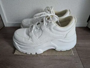 ZARA 청키 플랫폼 스니커즈 39 통굽 스니커즈