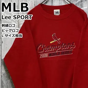 MLB 카디널스 Lee SPORT 맨투맨 트레이닝복 L 자수 로고