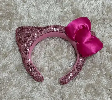 USJ 헬로키티 머리띠 핑크