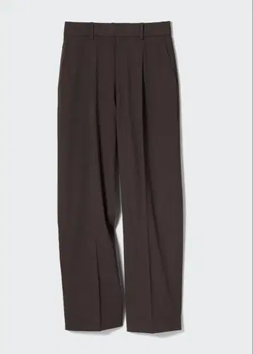 UNIQLO 턱 와이드 팬츠