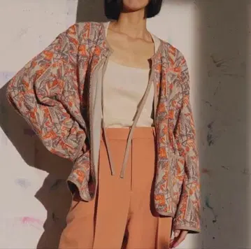 6(ROKU) SASHIKO MOTIF 자카드 자켓