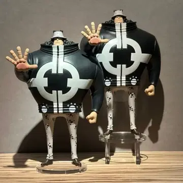 아크릴 받침대만 원피스 DXF 바솔로뮤 곰 피규어용 받침대 2개