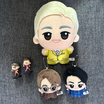 도카이 온에어 봉제 인형&피규어 세트 시바유 료유메마루 무시메가네