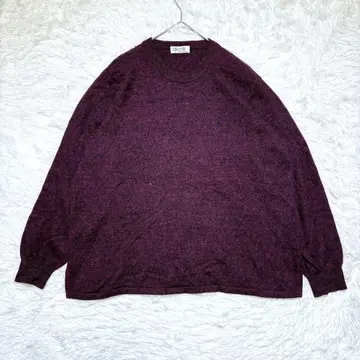 [엠앤에프즈] 캐시미어 니트 스웨터 크루넥 루즈핏 고급