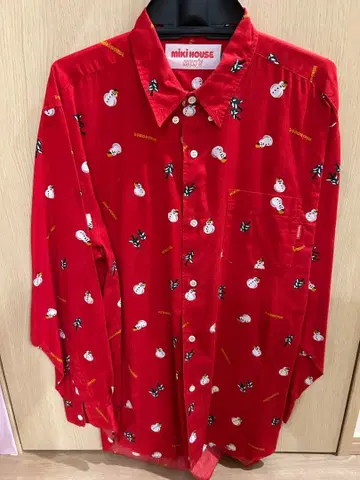 미키하우스 남성용 셔츠 L