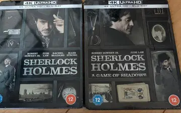 셜록 홈즈 4K UHD 스틸북 세트