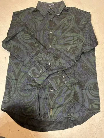 새상품급! TOMMY HILFIGER 페이즐리 무늬 셔츠 S