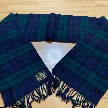 Glen Prince 타탄 체크 머플러 글렌 프린스 스코틀랜드