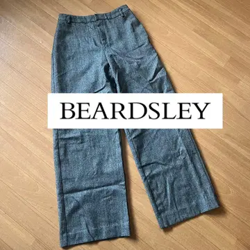 BEARDSLEY 비어즐리 울 스트레치 트위드 해링본 팬츠