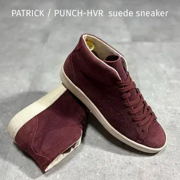 [ 새상품급 ] 패트릭 스웨이드 스니커즈 미드 23cm 여성용