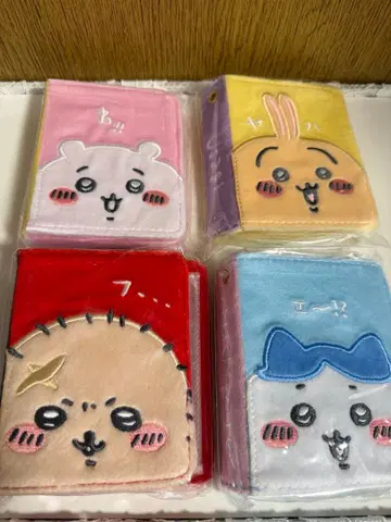 치이카와 (먼작귀) 카드나 스티커를 넣을 수 있는! 콜렉트북 4개 세트