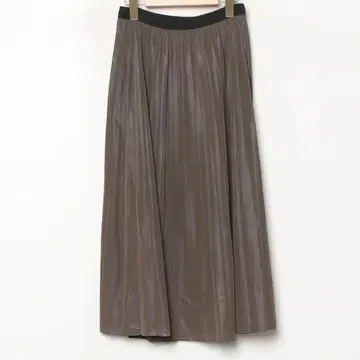 con te 교토 포르타점 플리츠 플레어 스커트