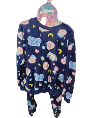 빤쮸토끼 보아 플리스 파자마 상하의