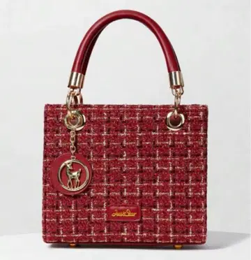 마지막 1점 ZARA 장르 해외 브랜드 가을/겨울 트위드 2way 숄더백