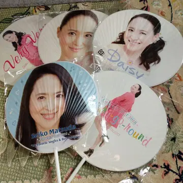 Seiko Matsuda 콘서트 투어 2022 부채 세트 등 5장