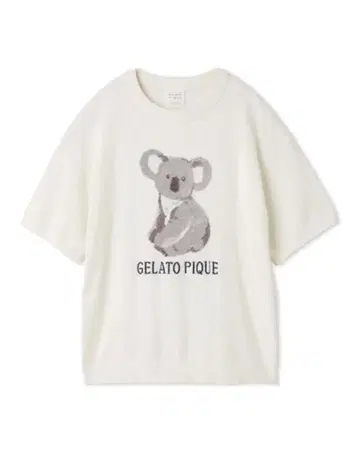 [ 미개봉 택 포함 ] gelato pique 코알라 자수 상의 룸웨어