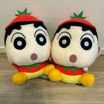 짱구는 못말려(크레용 신짱) 모후굿토 봉제 인형 채소가 되어보자!다조