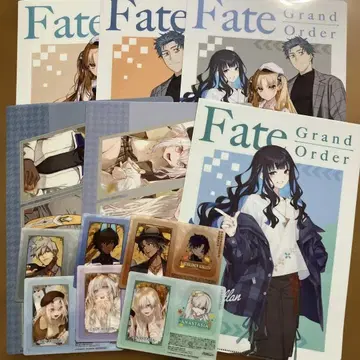 로손 FGO 클리어 파일 클리어 시트 각 전 6종 컴플리트 세트