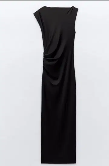 ZARA 핏 원피스 블랙 원피스 가디건 포함 미사용 새상품