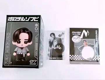 SnowMan ON 메구로 렌 클리어 스티커 미러 스티커 소프트 비닐