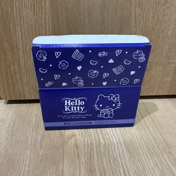 헬로키티 반려동물 캐니스터 2개 세트