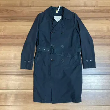 Macintosh 남성용 트렌치코트 네이비