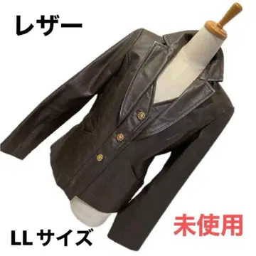 미사용 together 13호 베스트 포함 가죽 자켓 오토 컬렉션