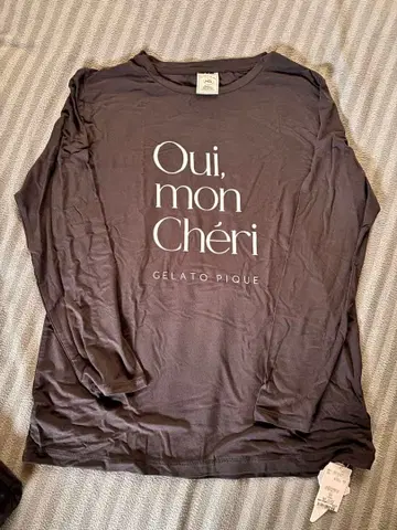 GELATO PIQUE 그레이 룸웨어 세트 [ 미사용 새상품 ]