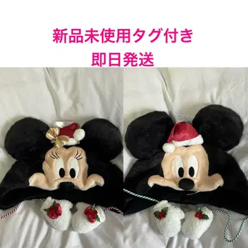 디즈니 크리스마스 팬캡 미키 미니 산타 모자 2