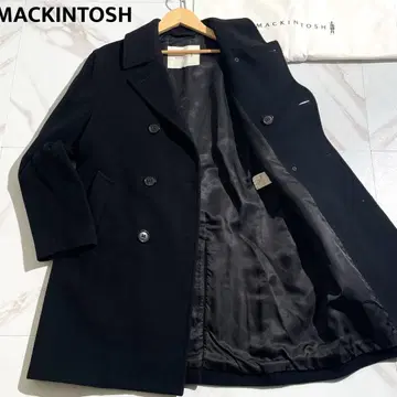 새상품급 매킨토시 화이트 택 더블 울 코트 XL 커버 포함 [ 173