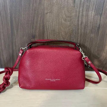 [ 새상품급 ] GIANNI CHIARINI 빨간색 숄더백