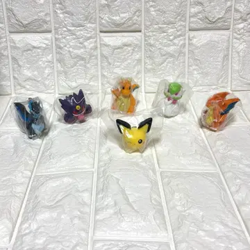 메가진화 계열 메가리자몽X 포켓몬 키즈 손가락 인형 6체 세트