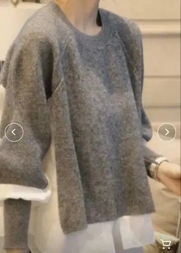 deux amour 레이어드 니트탑