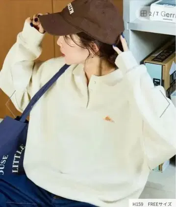 KELTY x FREAK'S STORE 별주 속기모 폴로 옷깃 맨투맨