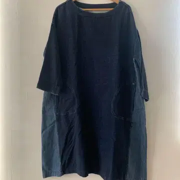 GOHEMP 데님 2종 사용 원피스 고헴프