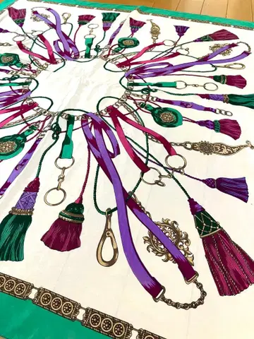 대형 실크 스카프