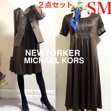 SM 수트! 뉴요커 자켓 마이클코어스 원피스 브라운 계열 연중