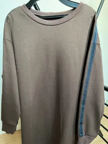 본딩 원단풍 원피스