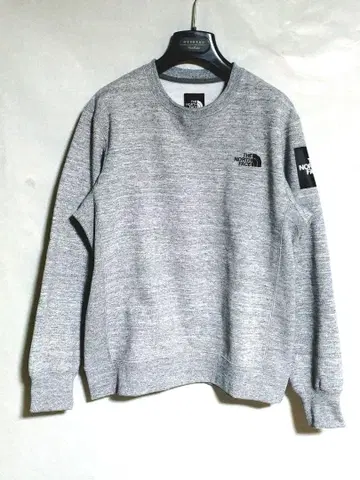 [ THE NORTH FACE ] 스퀘어 로고 크루 / 남성용 M