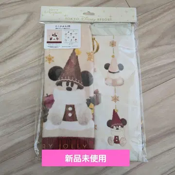 미사용 새상품 디즈니 크리스마스 릴린린 미니 타월 2장 세트