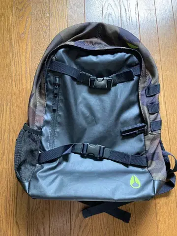 카모플라쥬 나일론 백팩 카모 패턴