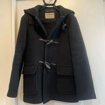 LONDON Tradition 더플 코트 블랙