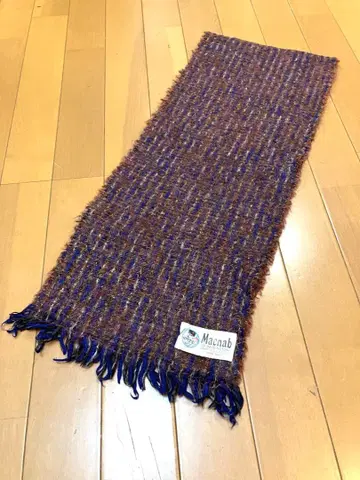 빈티지 스코틀랜드 모헤어 머플러 Macnab