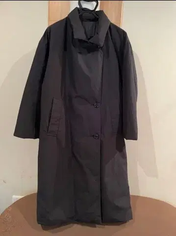 UNIQLOU 패딩 코트 M 다크 그레이