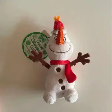 디즈니 리조트 겨울왕국 올라프 인형 배지
