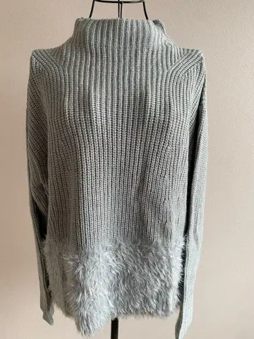 [ 새상품 ] YAMADAYA RADIATE 터틀넥 퍼 니트