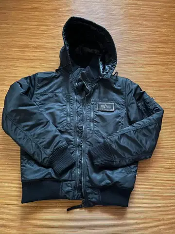 ALPHA 후디드 리브 자켓 M TA1396-001